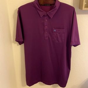 Purple Travis Mathew Golf Polo